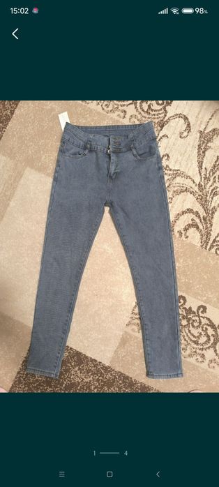 Джинси зимові з хутром жіночі