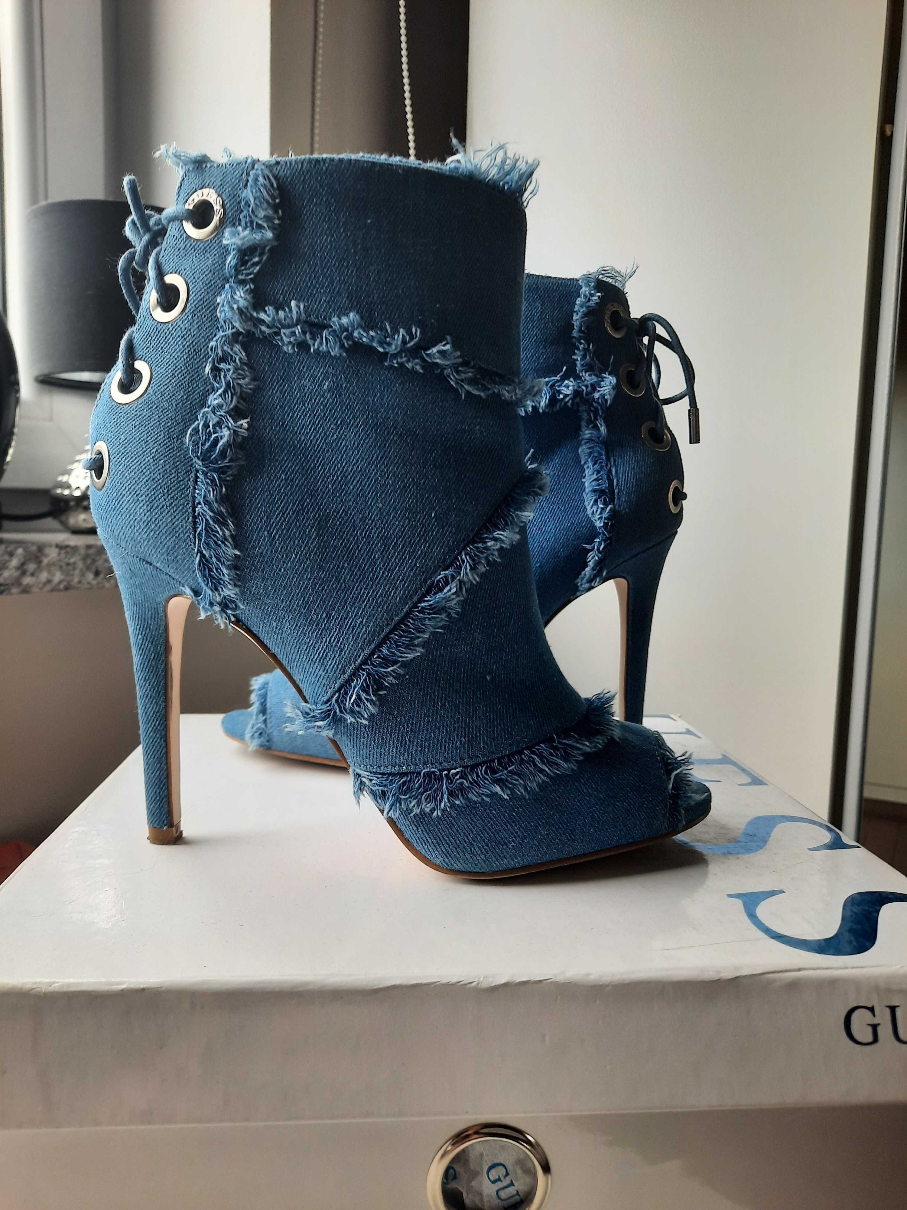 Botki jeans Guess