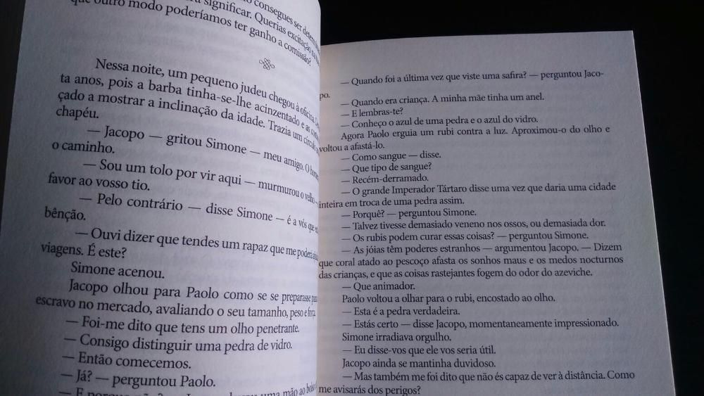 Livro "A Cor do Céu" de James Runcie