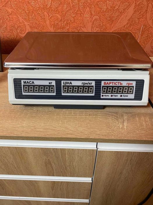 POS-термінал, вага, сканер