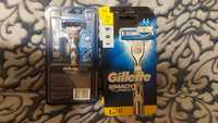 Станок для гоління чоловічий Gillette Mach3 Turbo c 2 змінними картрид