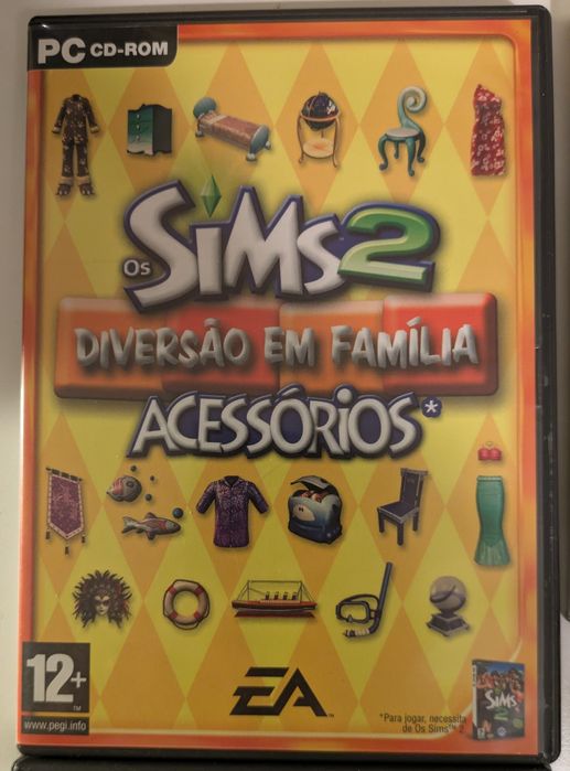 Pack 4 jogos Sims 2 para computador