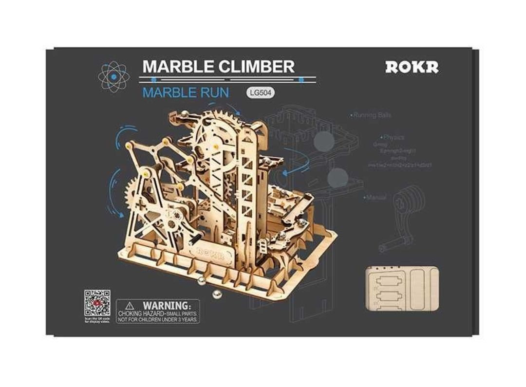 ROKR Marble Climber Fortress LG504 Robotime деревянный 3D конструктор