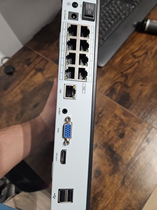 Rejestrator 8 kanałow poe Wykrywanie twarzy