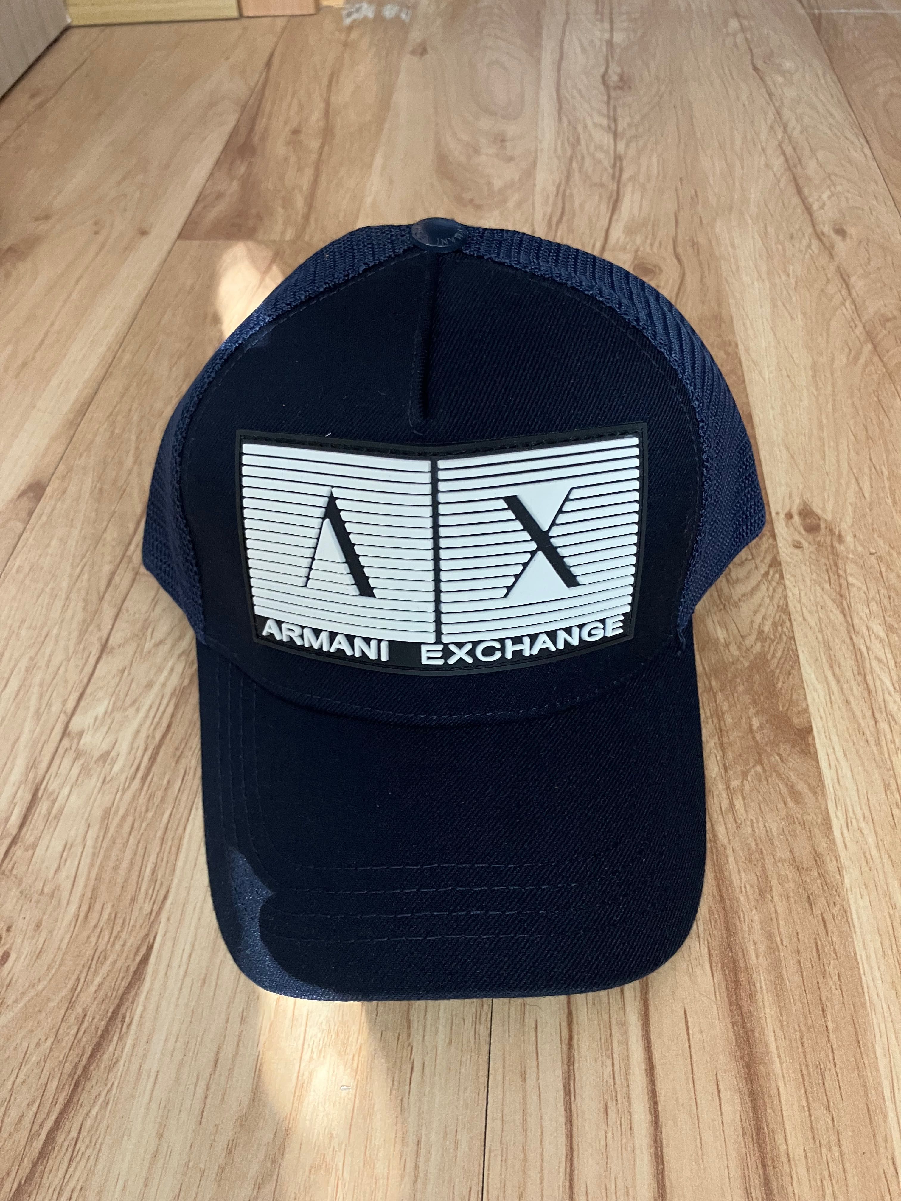 Czapka z daszkiem Armani Exchange Nowa granatowa metka