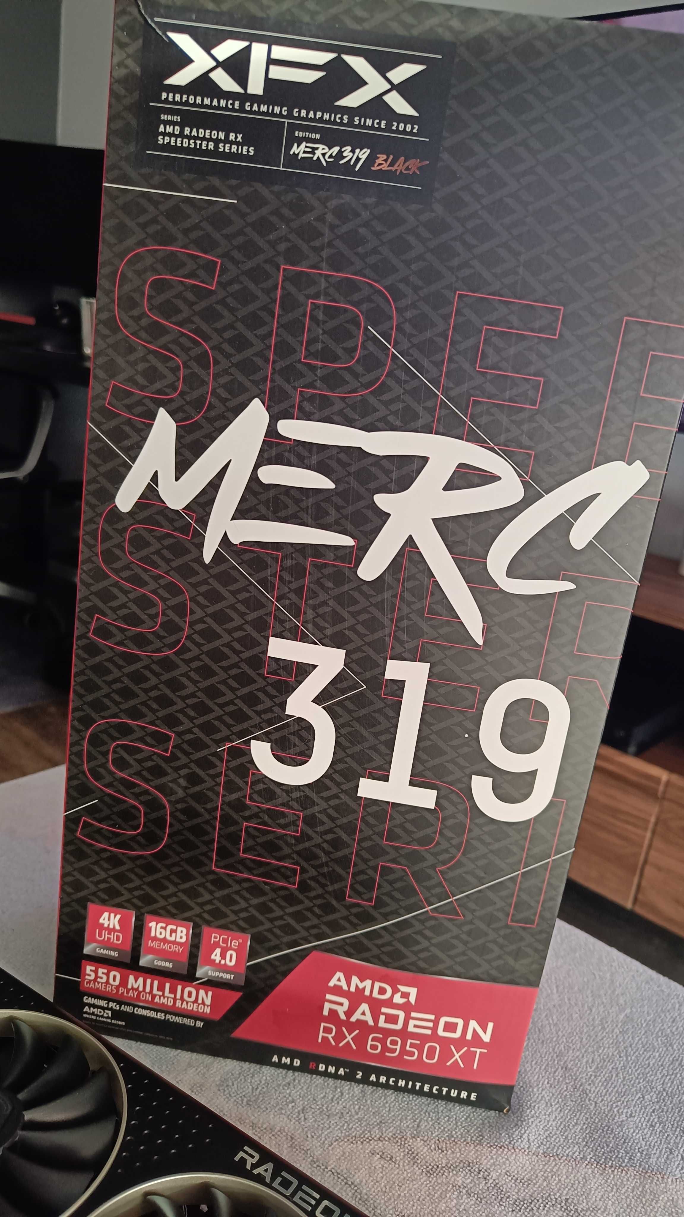 Karta graficzna XFX RX 6950 XT Merc 16 GB - mocna wersja + gratis