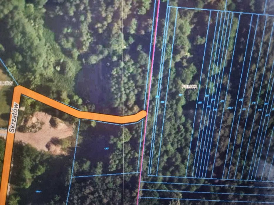 Działka rolno leśna