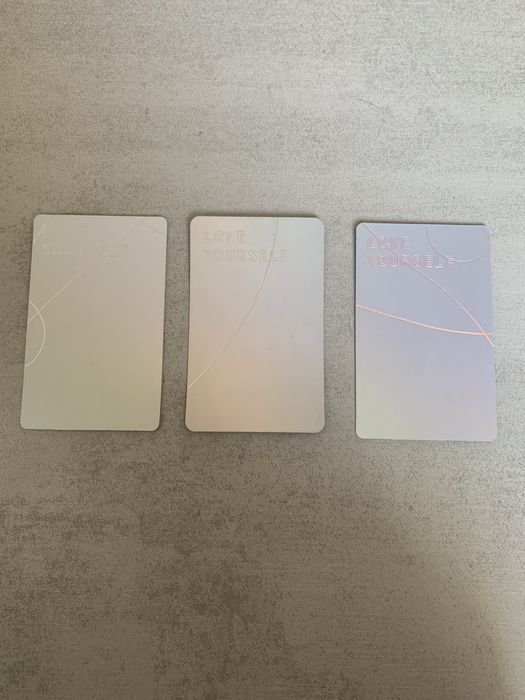 Bts Love Yourself Maknae Line Photocards Não Oficais