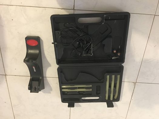 Caixa e pontas para pistola de cola