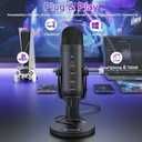 ZealSound mikrofon USB pojemnościowy mikrofon stream do komputera
