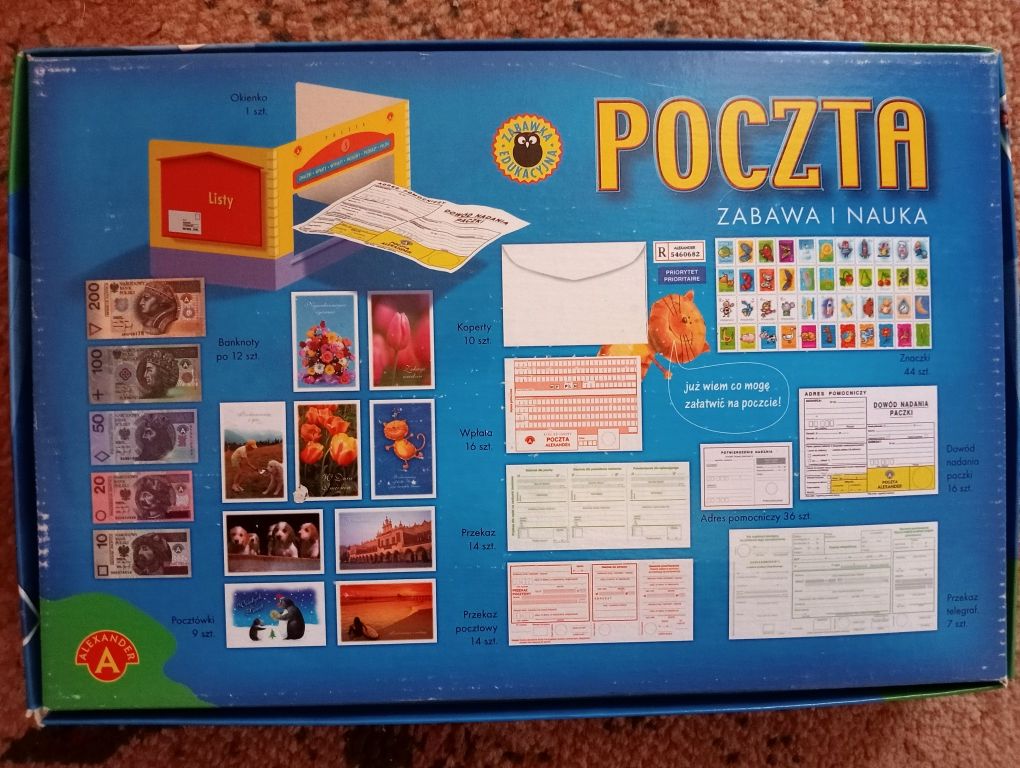 Gra edukacyjna poczta