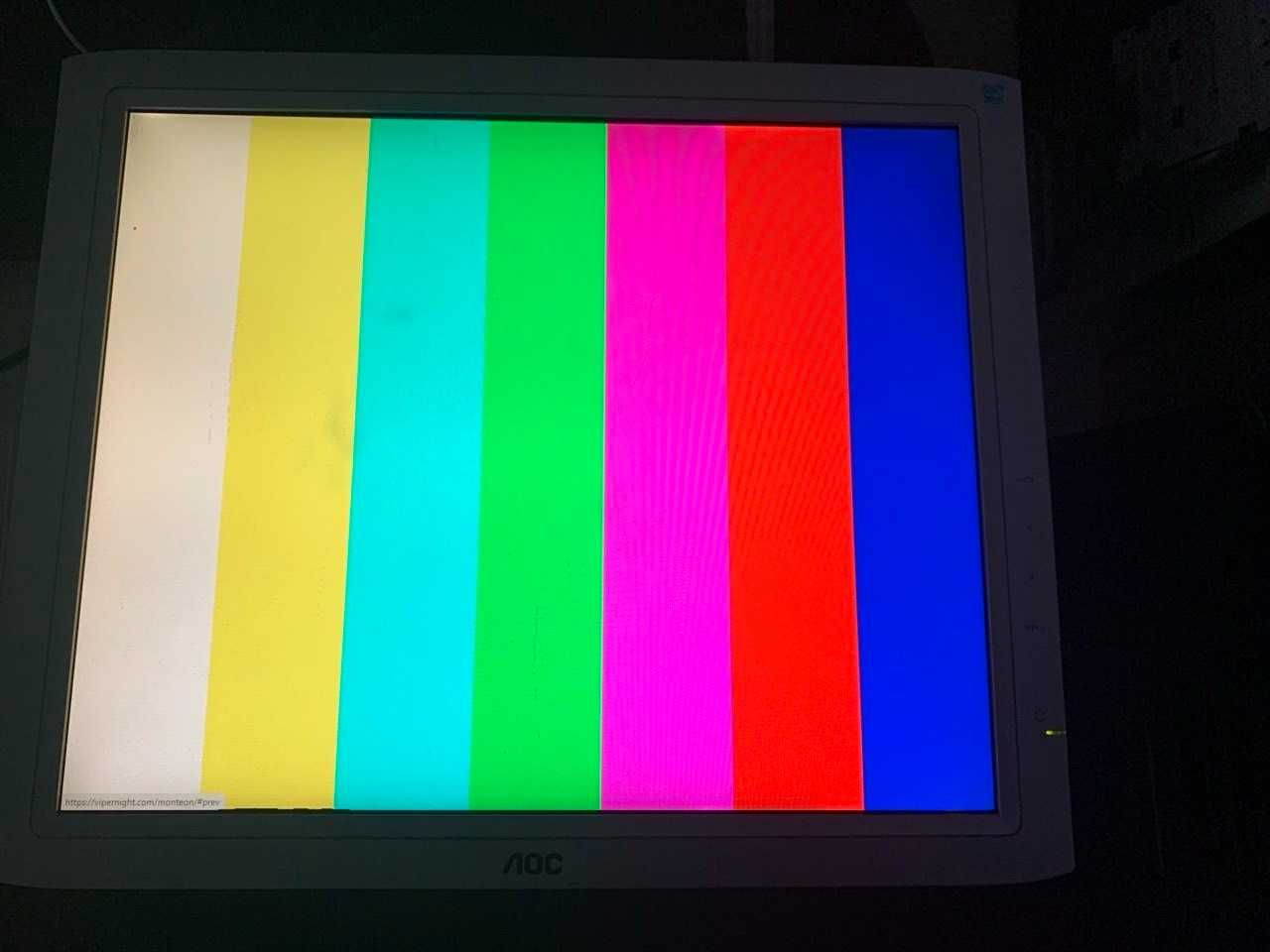19" AOC TFT1980PSA+ (рабочий) VGA /DVI /акустика
