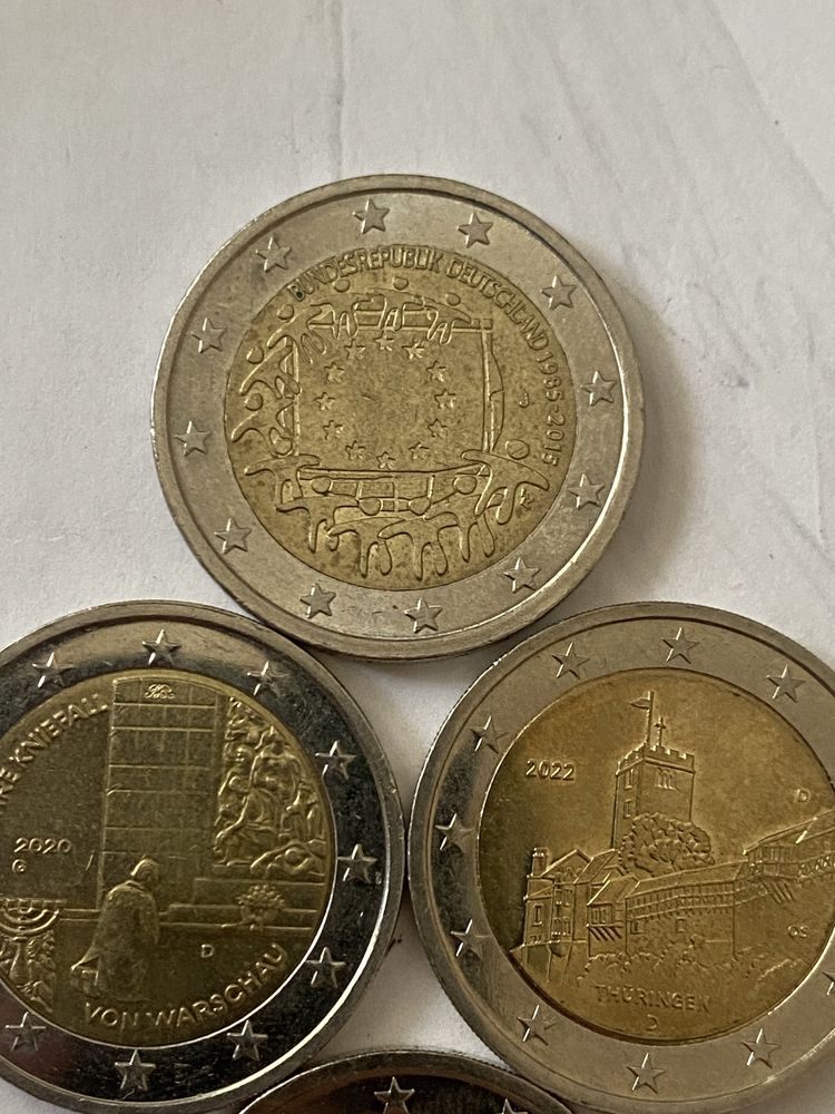 Юбилейные монеты Германии, 2 евро