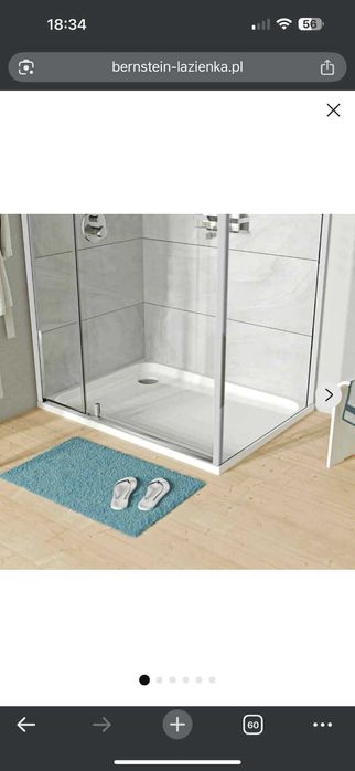 Bernstein brodzik prysznicowy nowy 90 x 80 model Tim