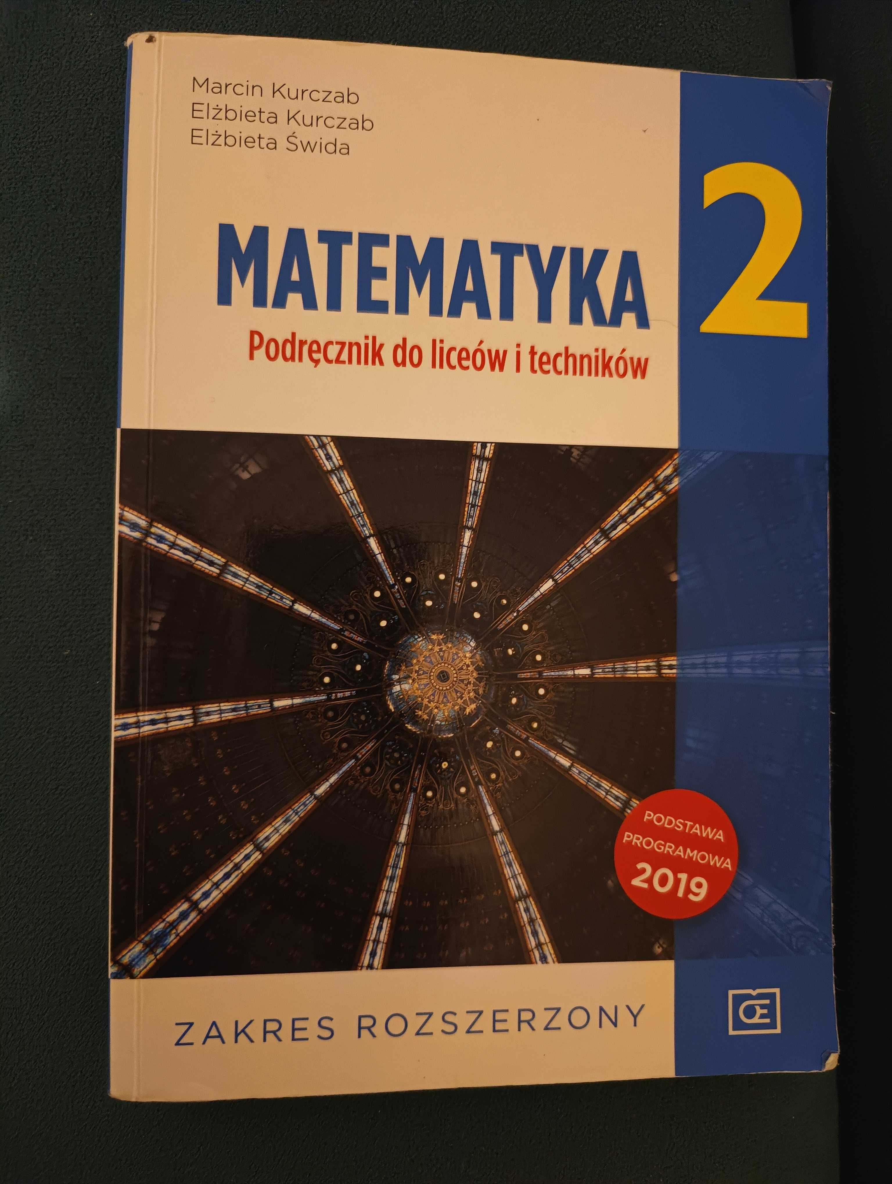 Matematyka 2 podręcznik, zakres rozszerzony