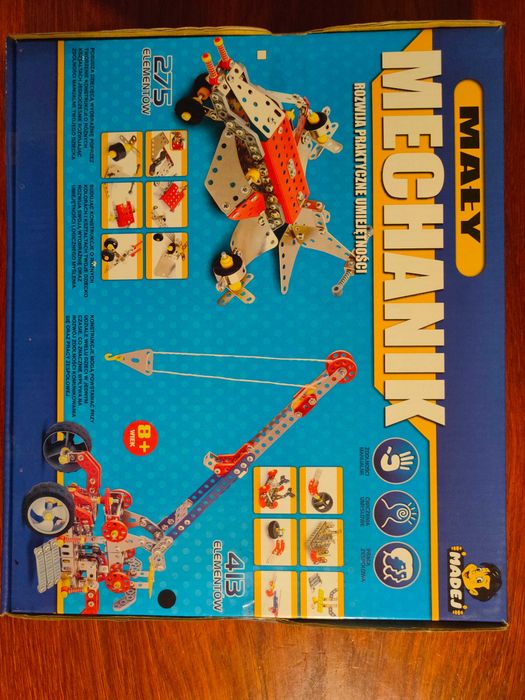 Zestaw konstrukcyjny MAŁY MECHANIK. NOWY