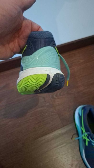 Sapatilhas padel Asics Gel-Resolution 9 Padel Blue tamanho 43.5