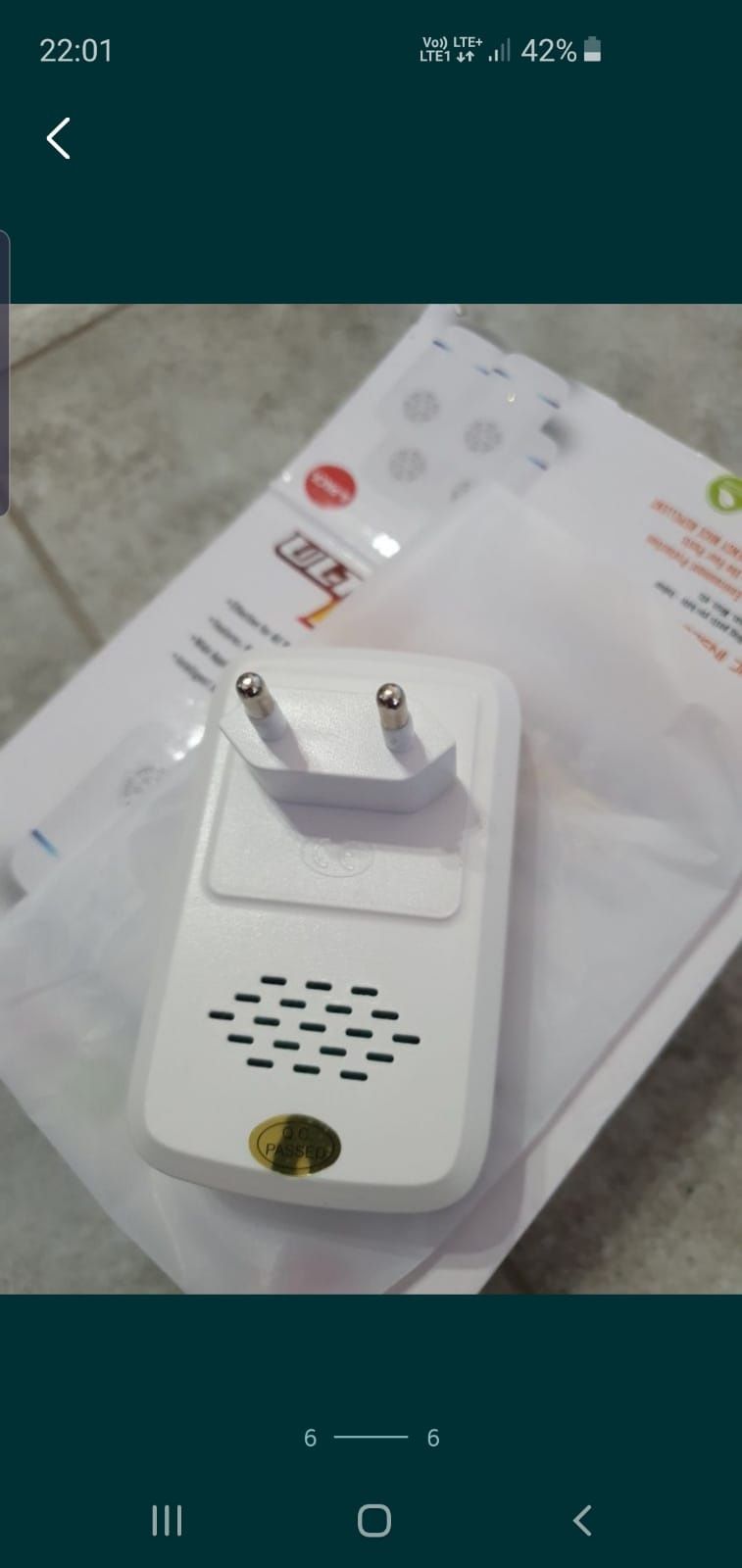 KedBrok Ultradźwiękowy odstraszacz Komar 4 Pack
