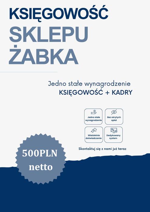 Księgowość dla żabki, Księgowa dla franczyzobiorców Żabka