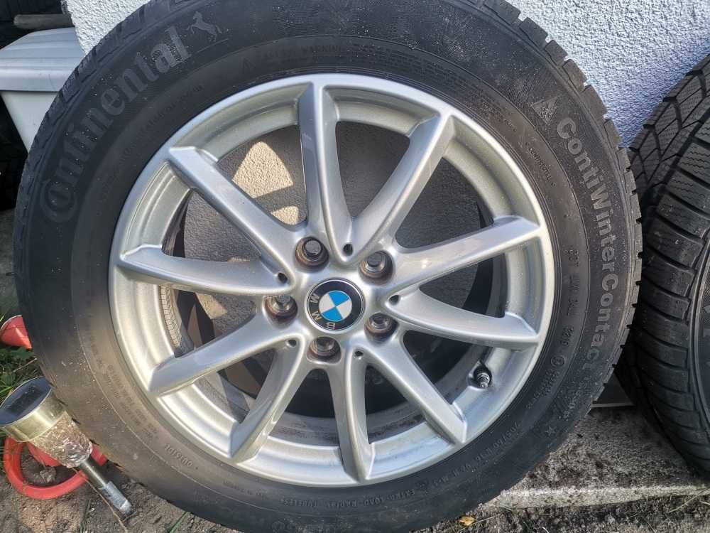 Kola BMW 205/60/16 Continental zima 7mm 2019r 5x112