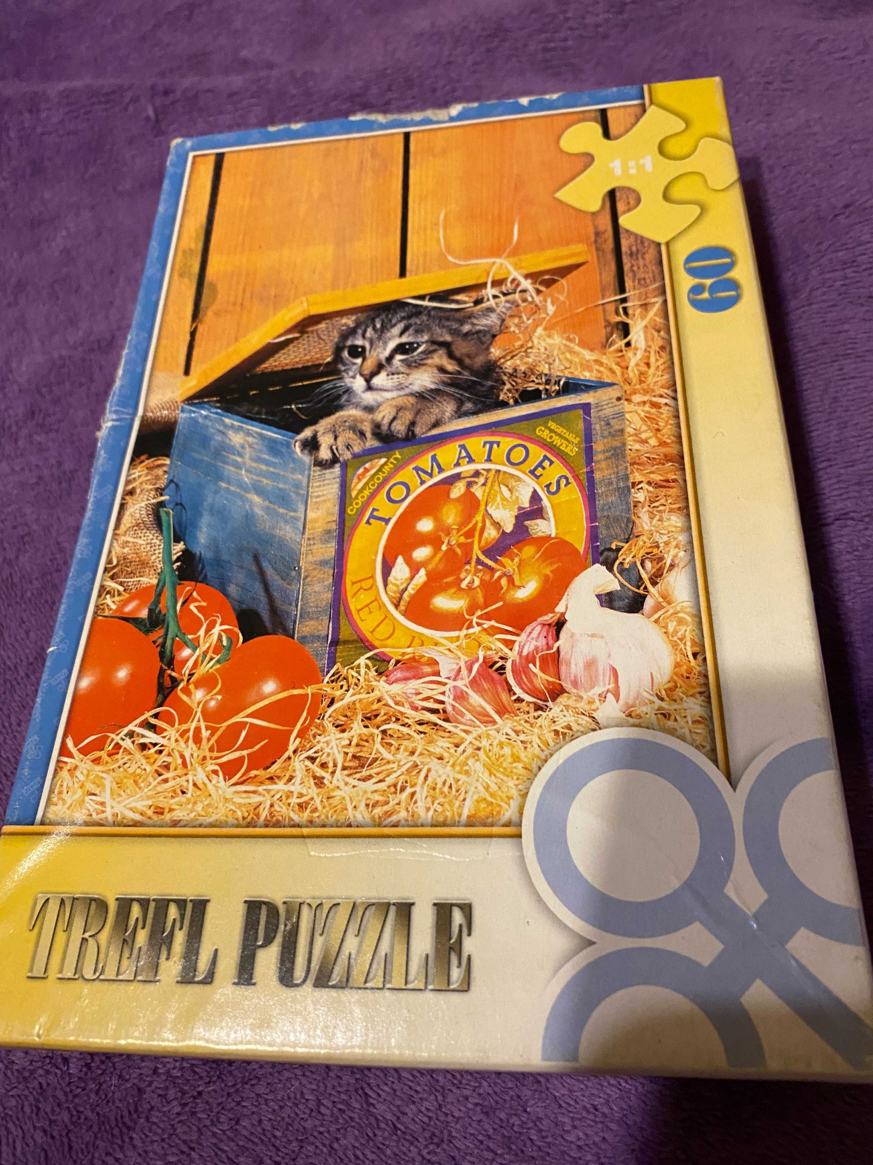 Puzzle kotek Trefl 60 elementów