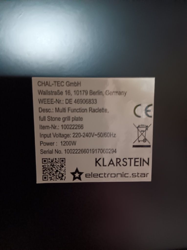 Gril elektryczny Klarstein