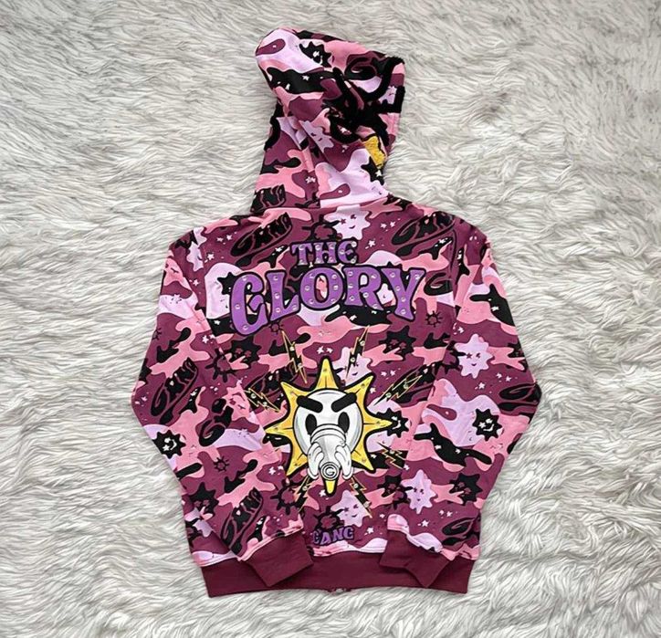 Кофта Glo Gang ‼️БЕЗ ПРЕДОПЛАТЫ‼️ зипка гло генг чиф киф hellstar drip