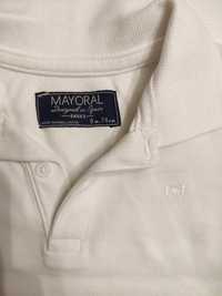 Biała koszulka polo, Mayoral, 74