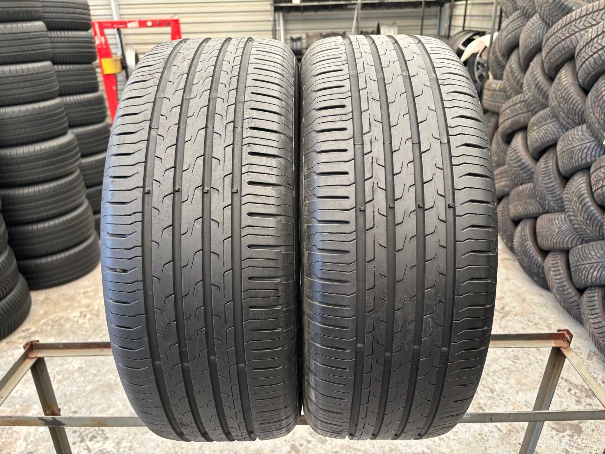 2szt letnie 225/55R17 Continental 6,4mm 2021r świetny stan! L6613 gwar