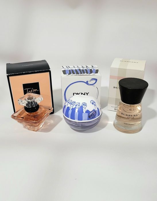 Burberry Touch For Women50ml, Lancome Tresor 30ml, DKNY