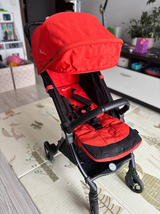 Wózek Silver Cross Jet Czerwony (Mandarin)