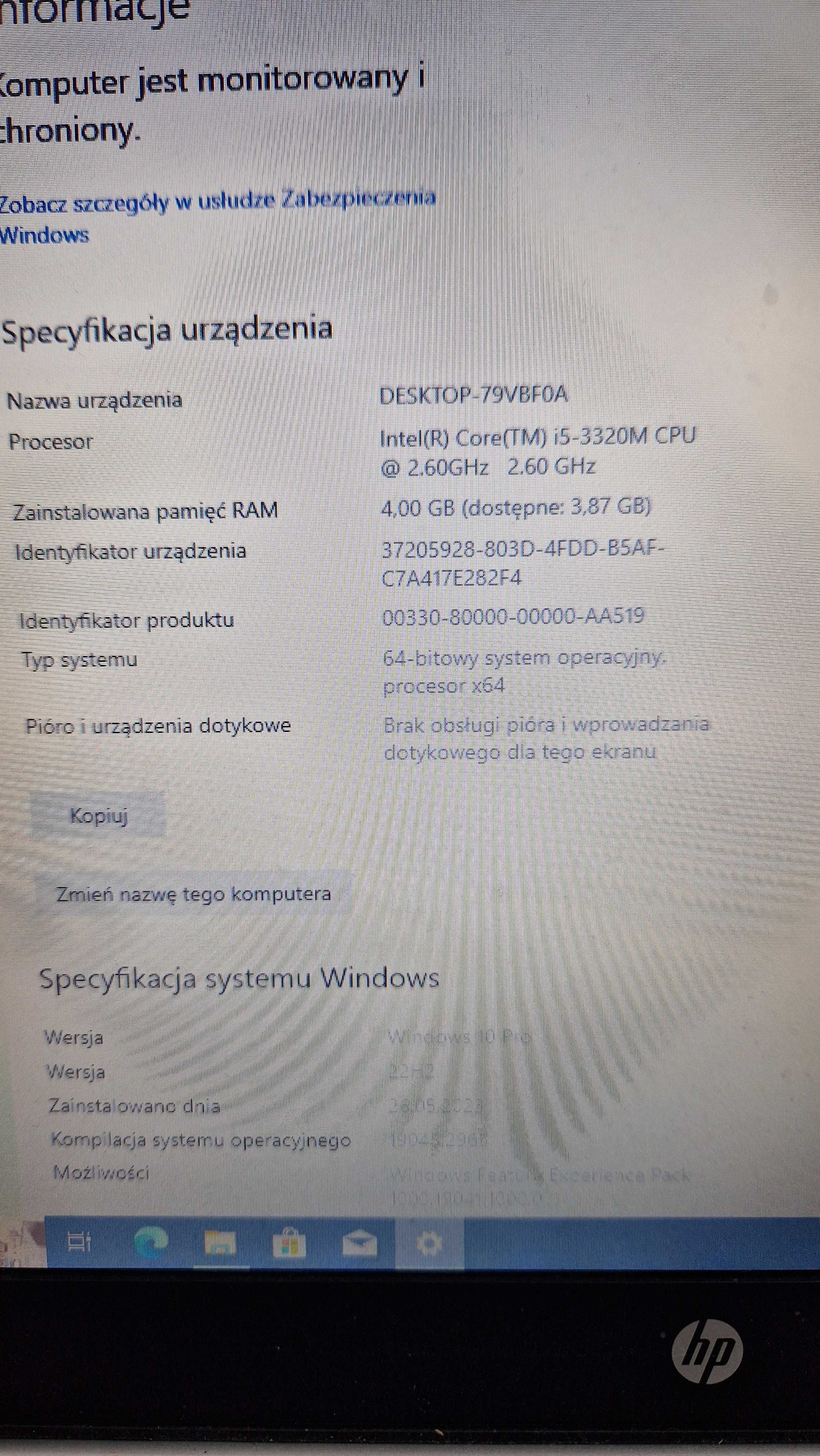 Laptop HP 8470p z przesyłką | SPRAWNY + ZASILACZ