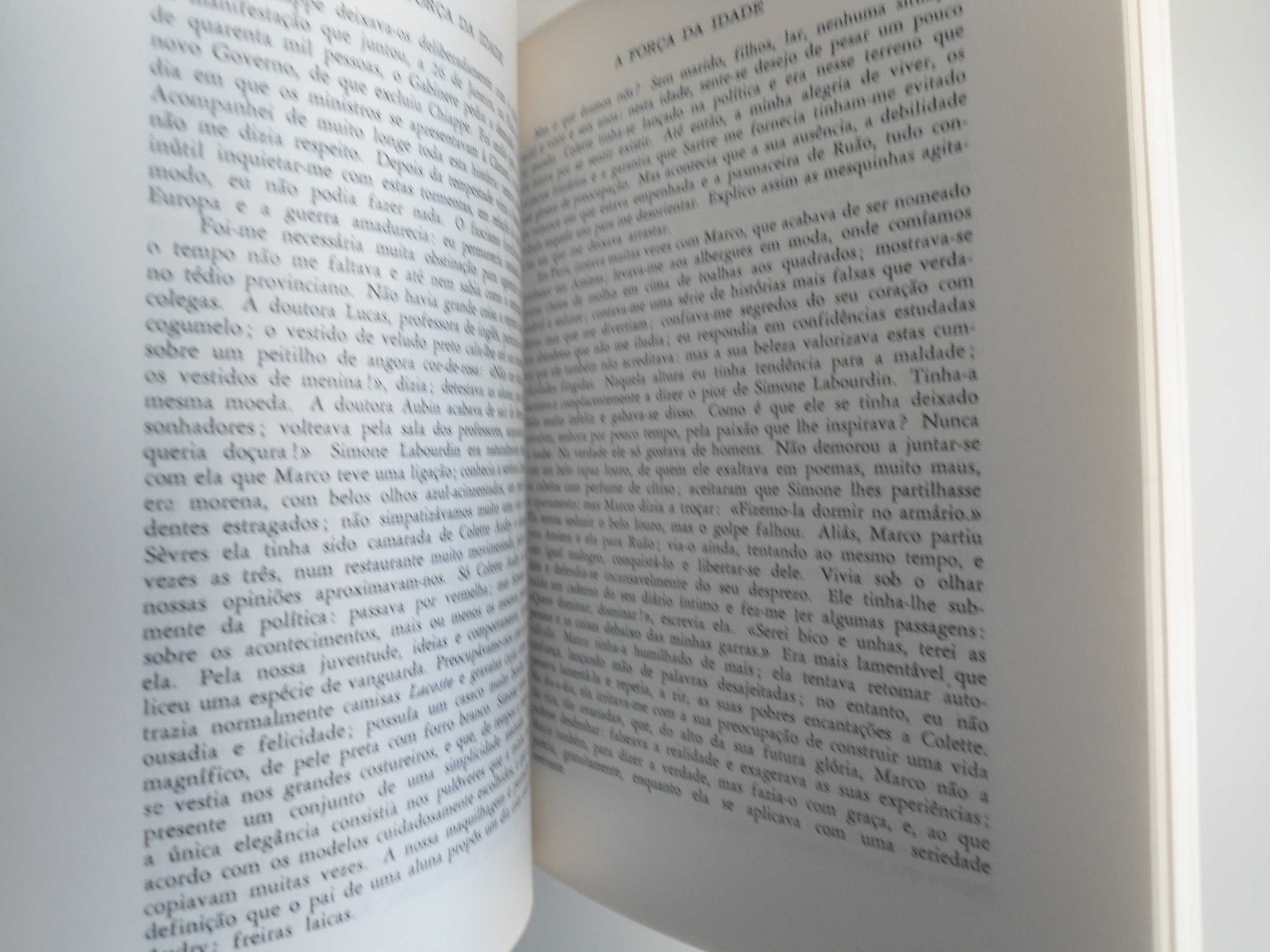 A Força da Idade por Simone de Beauvoir