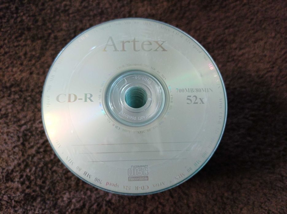 Artex 50 дисков CD-R 700 MB / 80 min / 52x