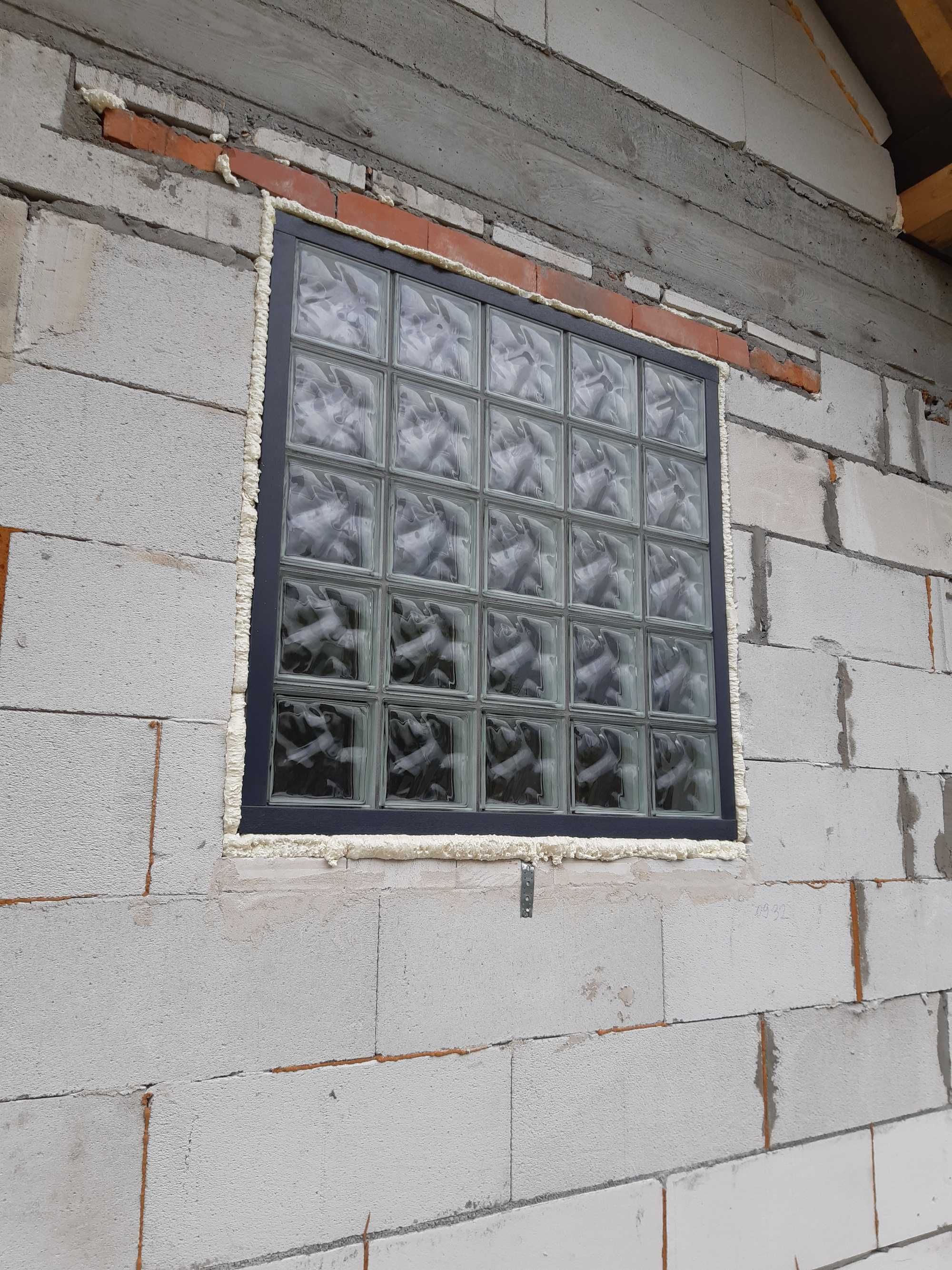 Pustaki szklane Luksfery Cegły szklane Gotowe Okna, Ściany, Prysznice