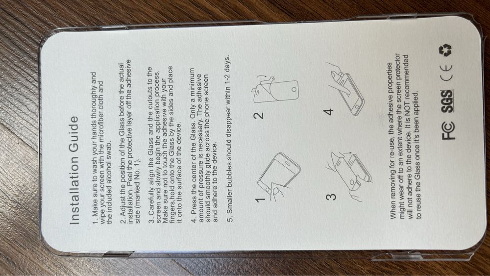Szkło ochronne na ekran Iphone 4s