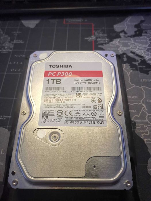 Dysk Toshiba PC P300 1TB 7200rpm