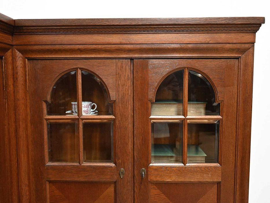 stylowa witryna biblioteka narożna 032603