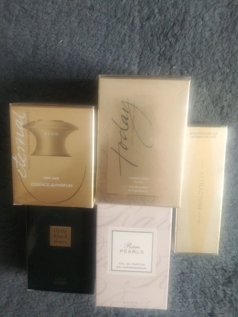Perfumy Avon 5 szt. Today, Attraction, LBD