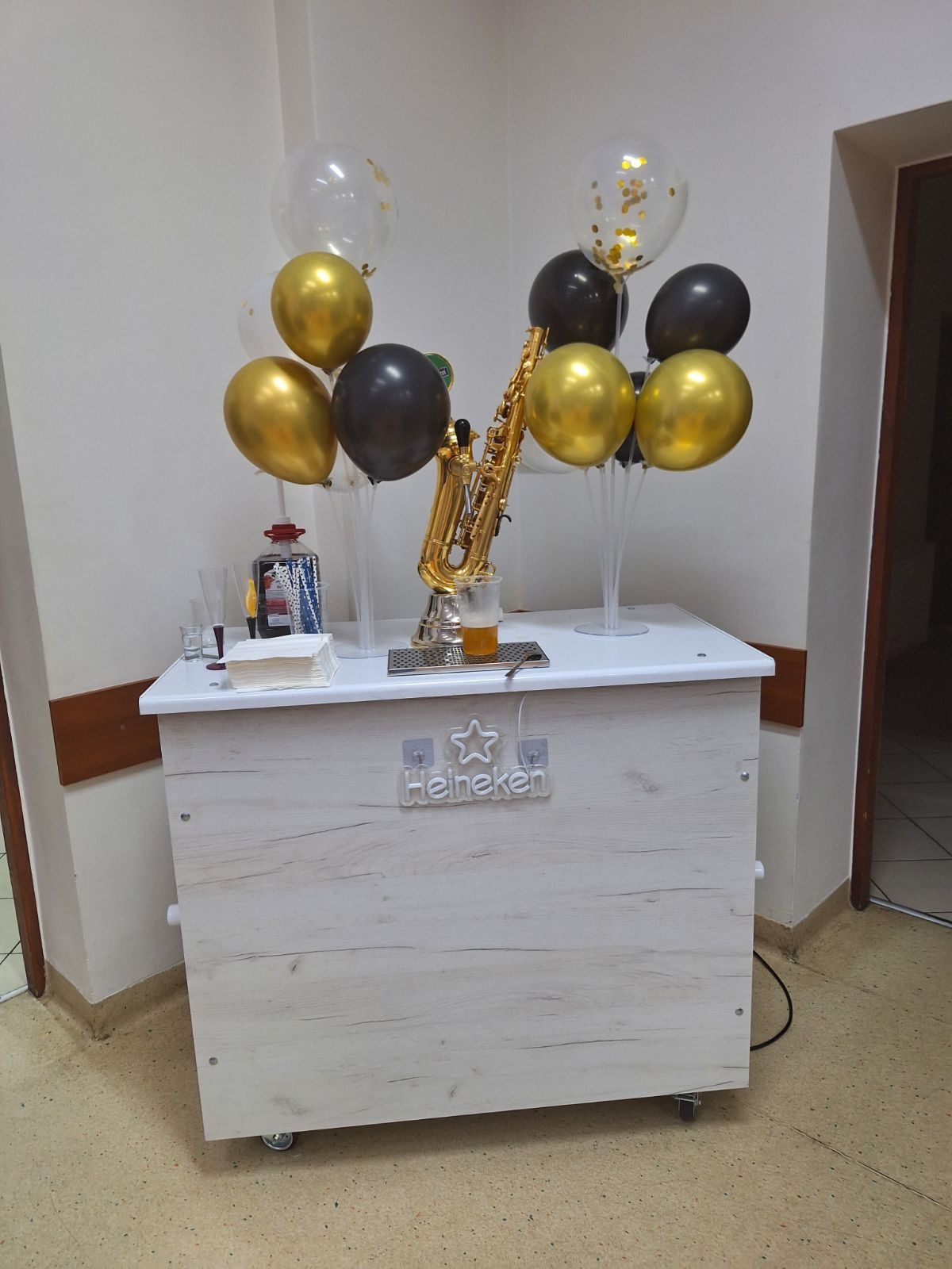 Rollbar do piwa i wina prosecco