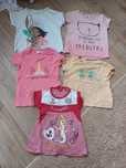 T-shirty dziewczęce r. 86