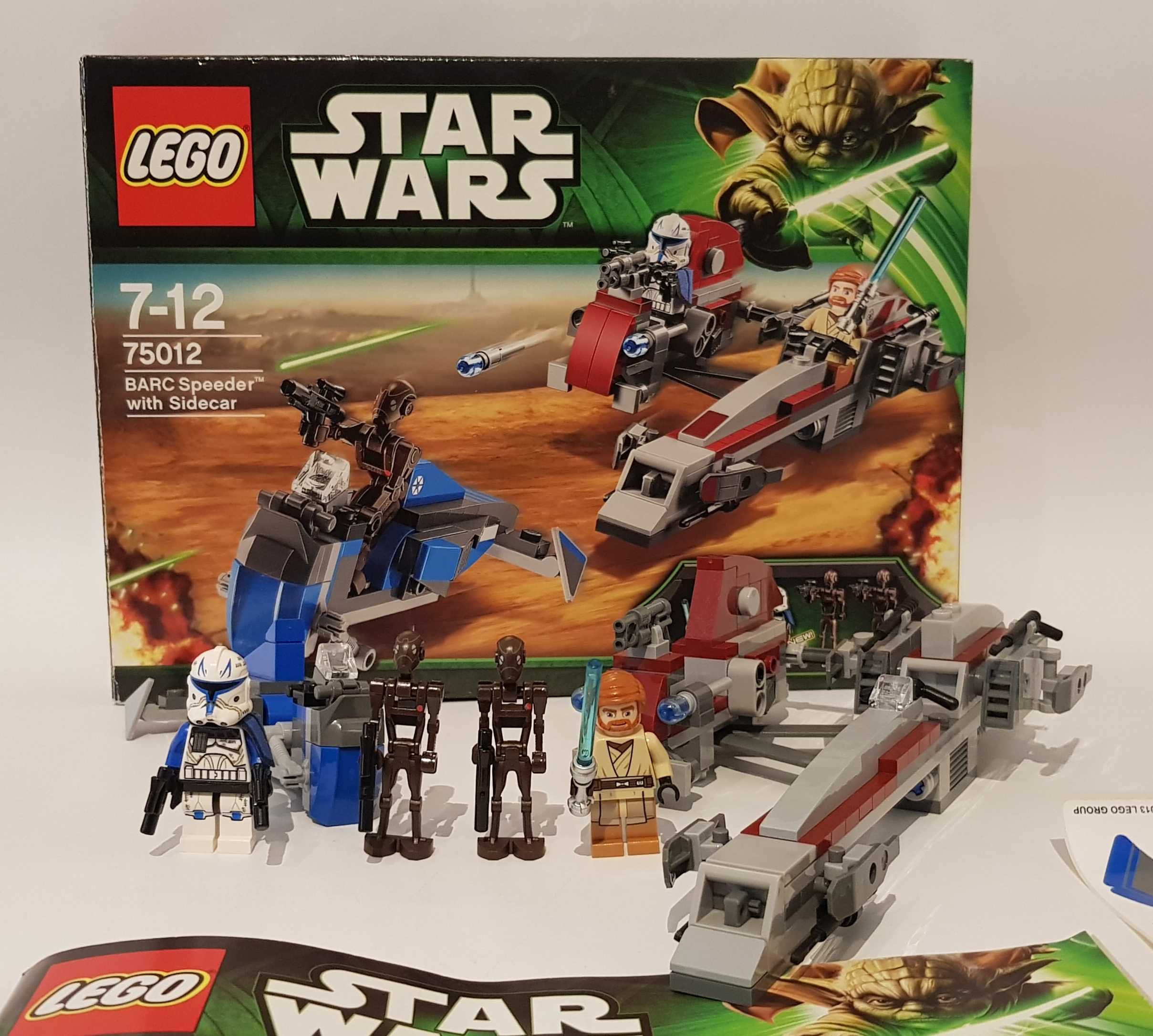 Lego Clone Wars BARC Speeder with Sidecar 75012