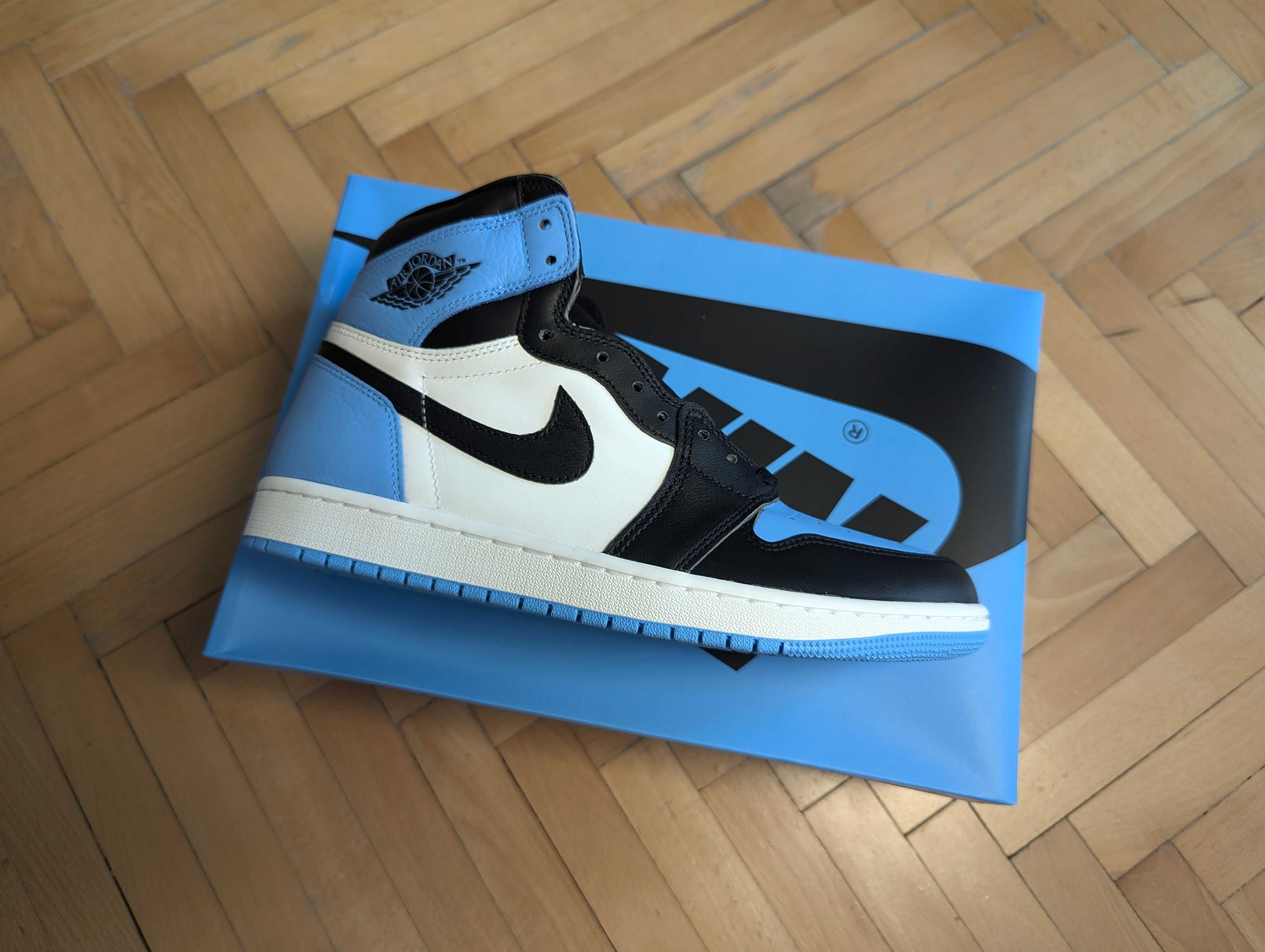 Jordan Retro 1 UNC Toe University Blue NEW 43