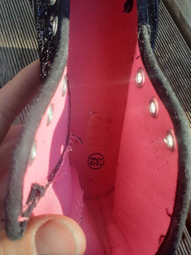 Buty trampki  po córce