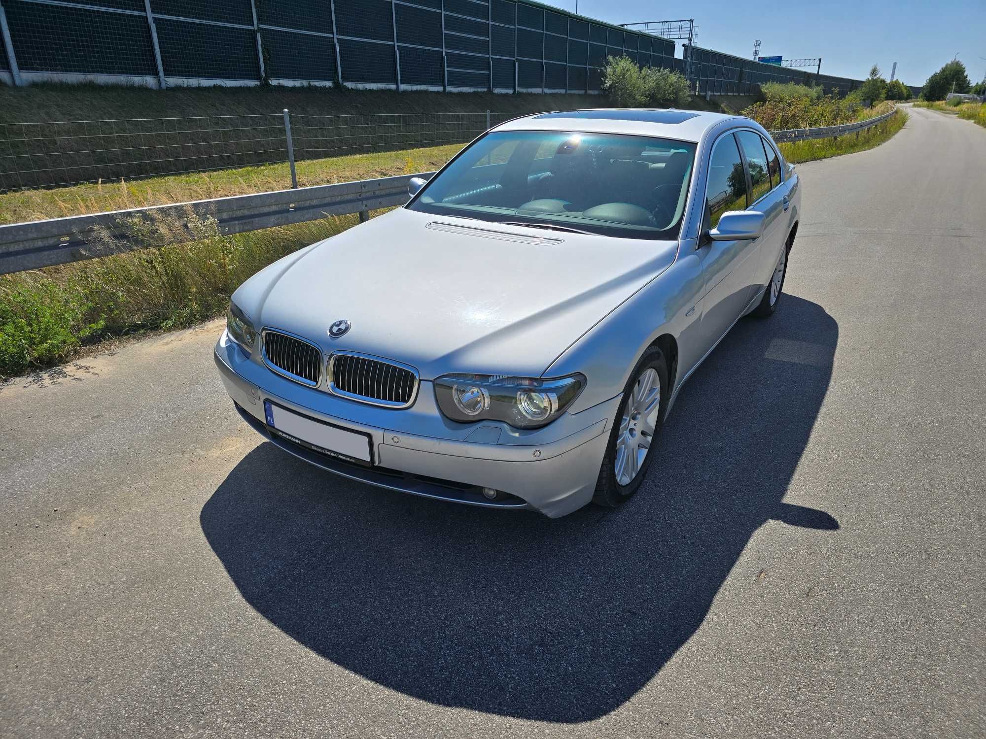 BMW E65 730D 2004 - Mały przebieg, naprawy, bogate wyposażenie