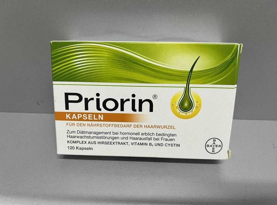 Priorin Приорин Bayer Капсулы для питания корней волос/ 120 штук