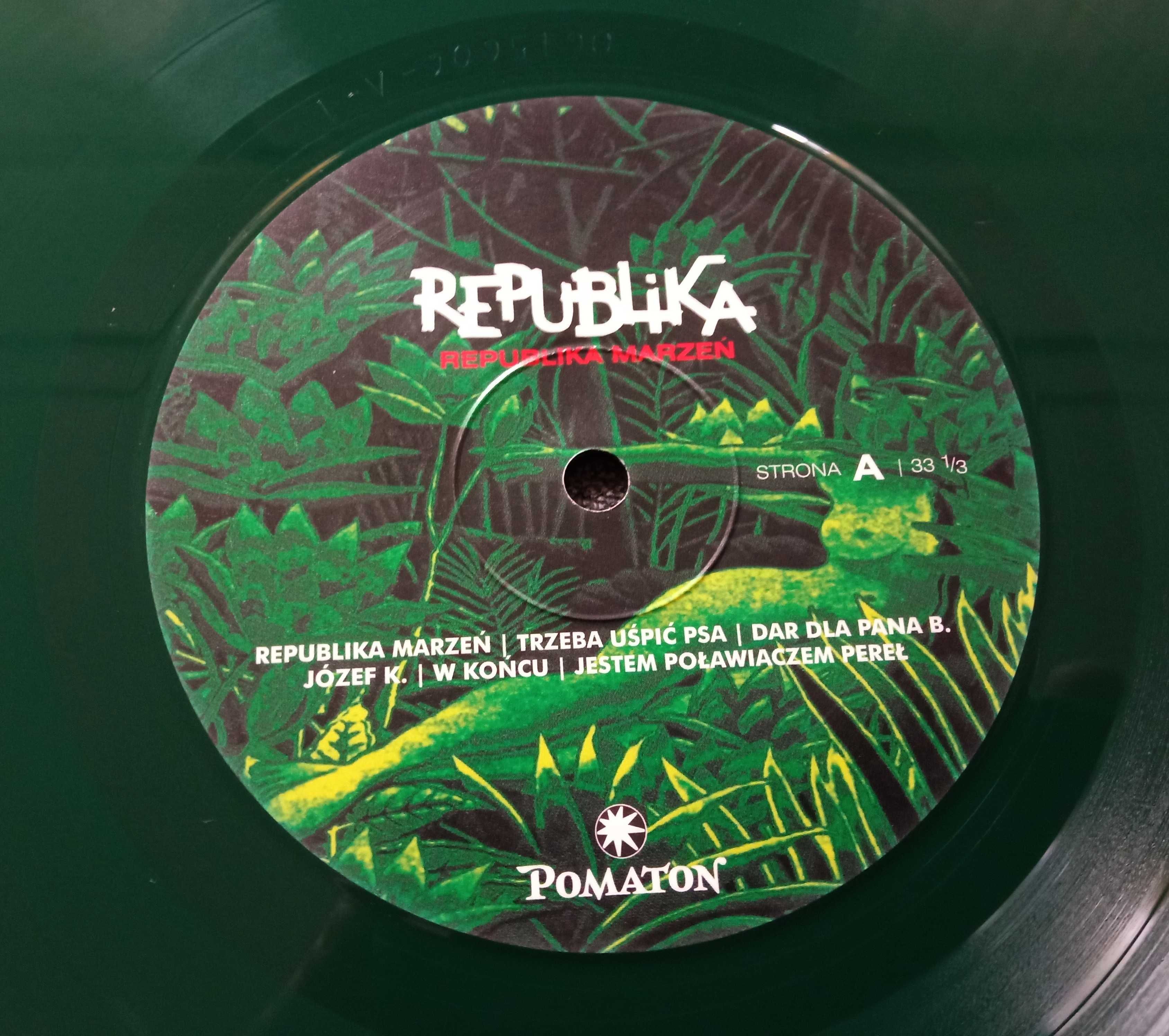 Republika Republika Marzeń Limited Edition Green Winyl!