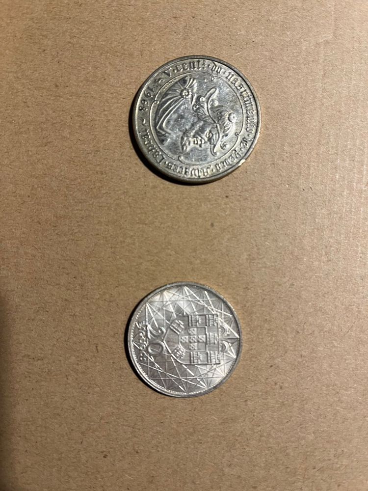Moedas em Prata Escudos Portugueses