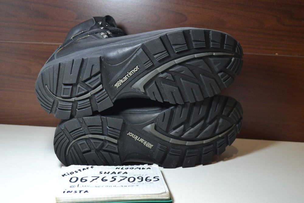 karrimor skiddaw black 45р ботинки кожаные оригинал берцы военные