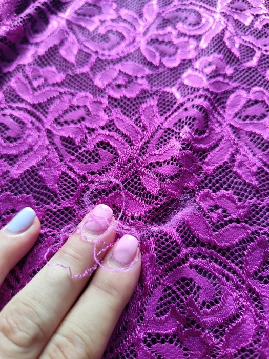 Siatkowo-koronkowa koszulka nocna na regulowane ramiączka rozm 40B.